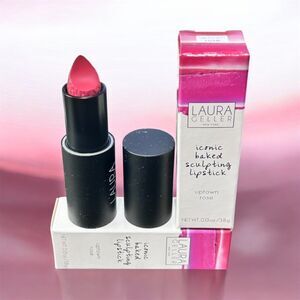 Set of 2-Laura Geller Iconic Baked Sculpting Lipstick in shade UPTOWN ROSE